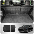 Back Trunk with TPE Seat Cover Seat Cherokee Cherokee 2019-2023 Weather Liner Back All Cover Mat 2022 Protector (Backrest Mat Cargo Jeep Cargo Mats) Accessories Compatible