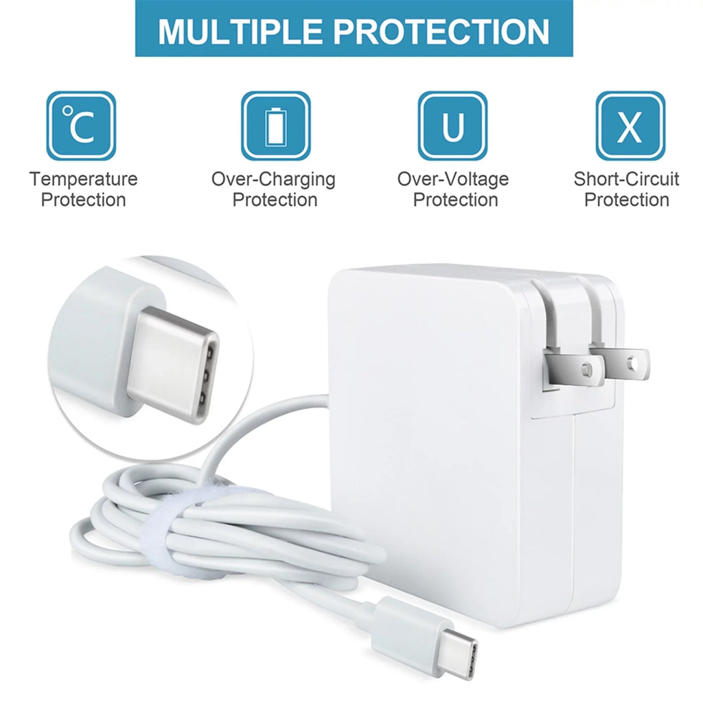 7390 for USB-C DELL 65W Replacement KONKIN 2-in-1 PSU Compatible Latitude AC Cord Adapter Power BOO Charger 7285 White
