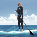 Board Board SKYSHALO with 11' Sup Paddle Up Inflatable Paddle Accessory Stand Surf