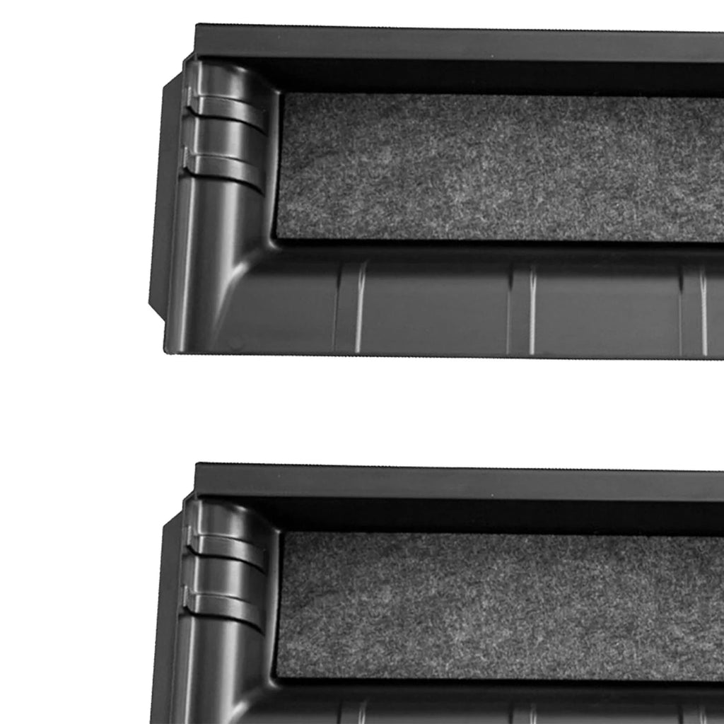 Bins Cubby Decoration Seat Seat Drawer Box Container 2Pieces Storage Hidden Drawer under