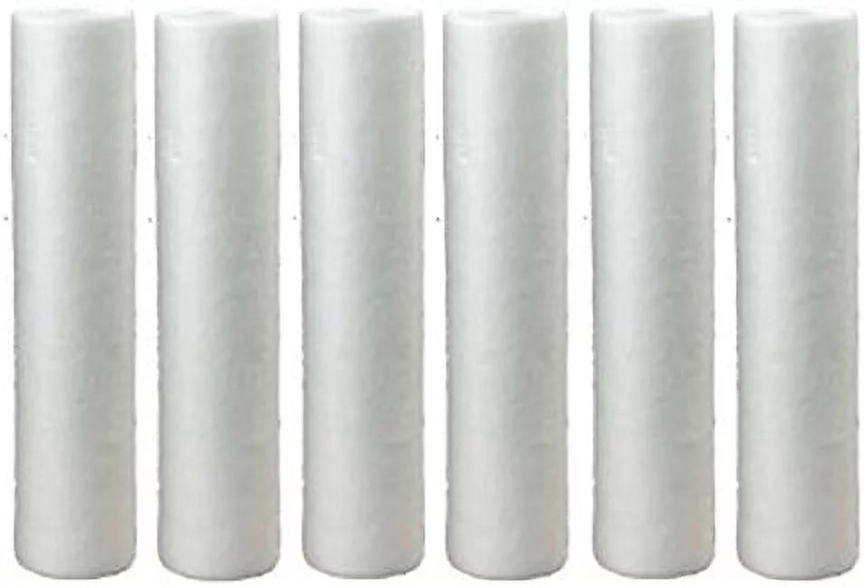 House Unit, Count Single Cartridge (6-Pack), Water Whole Filter Sediment White, 6