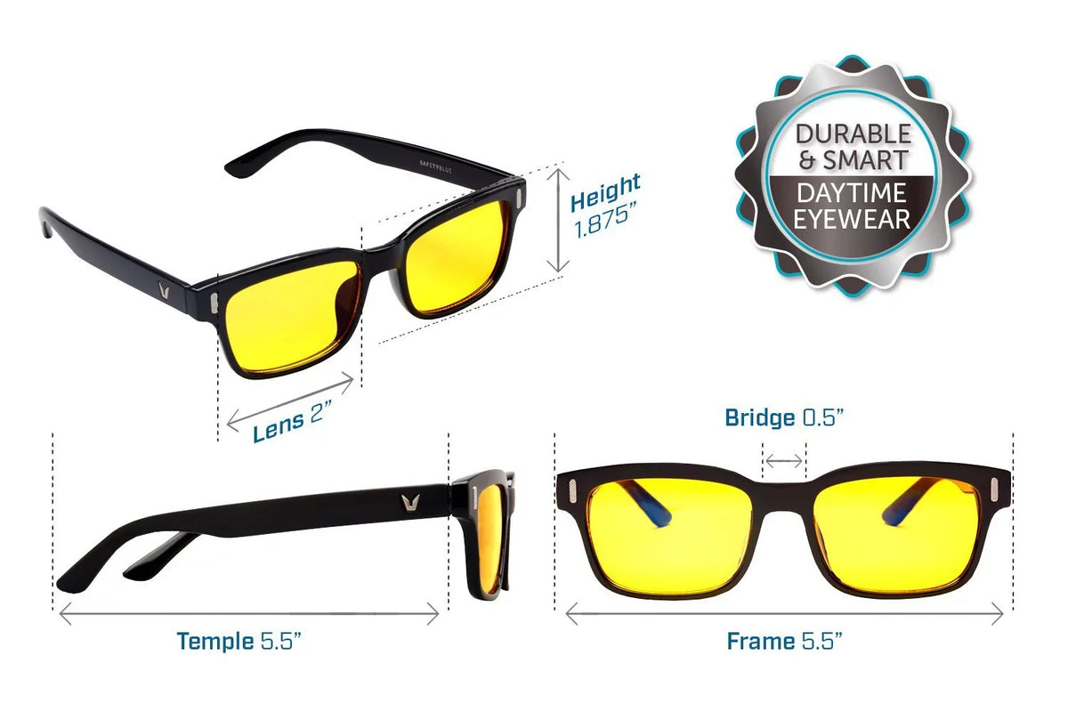 Yellow Screen (Unisex) Glasses Computer Savior Retro