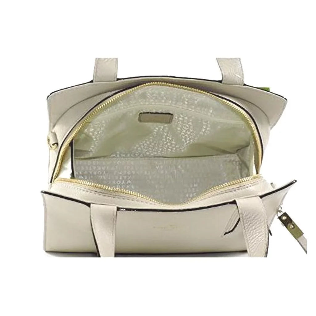 $355.00 Kate New Street York Magnolia Dominique Spade Satchel Grey Bag,