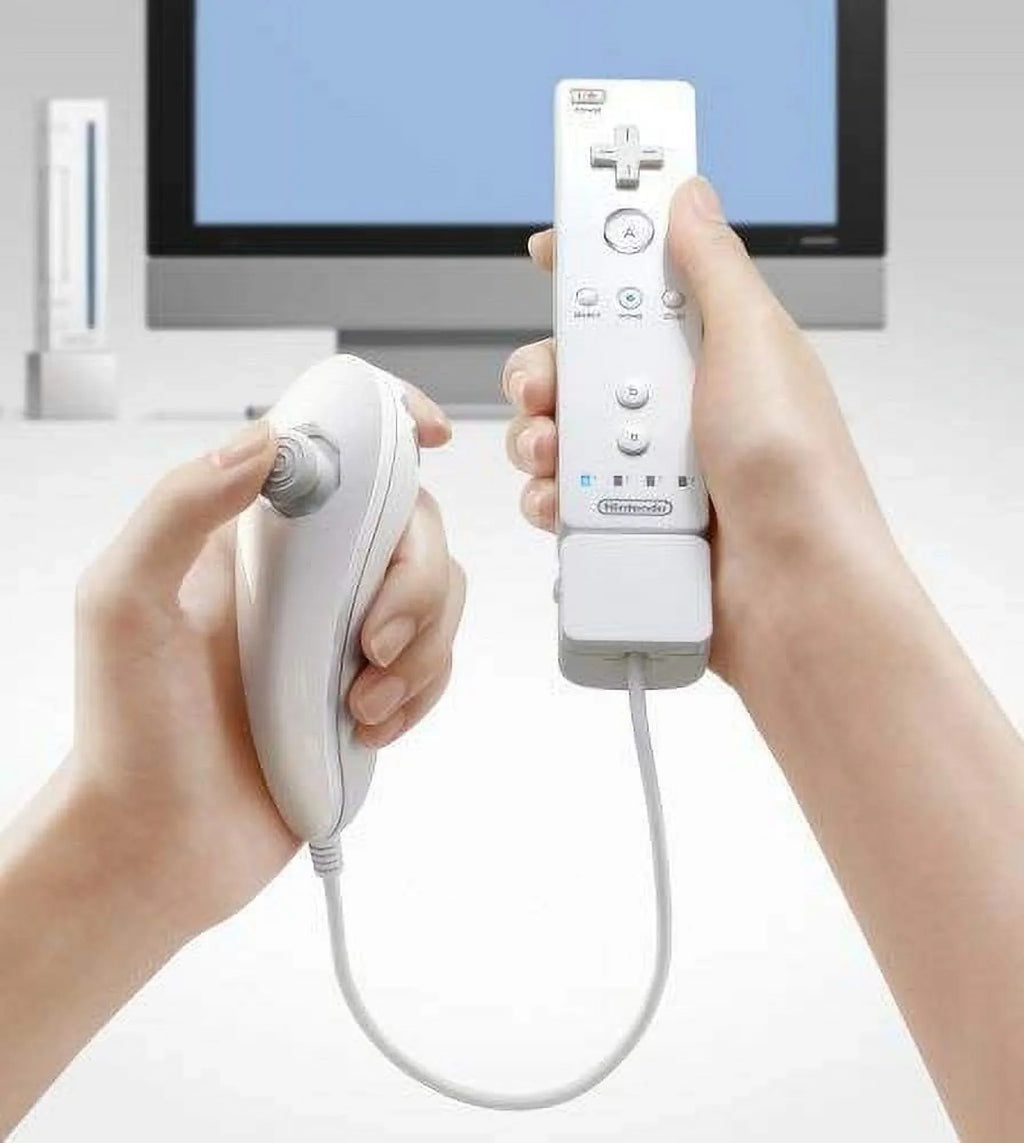 White + Kit HDMI Gaming Cleaning BOLT Nintendo New Wii Cable Bundle Console Like AXTION