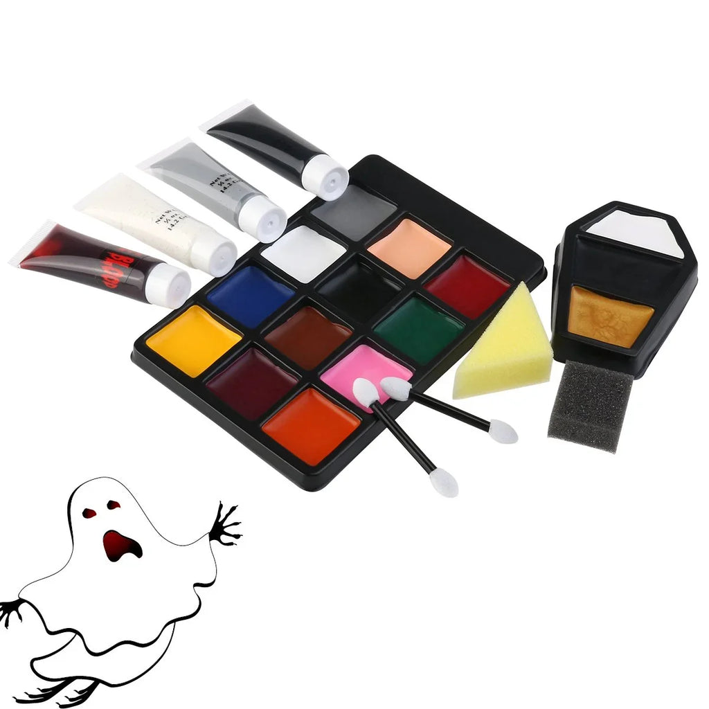 Paint Face Vampire Halloween Zombie Makeup Kit for PBPBOX