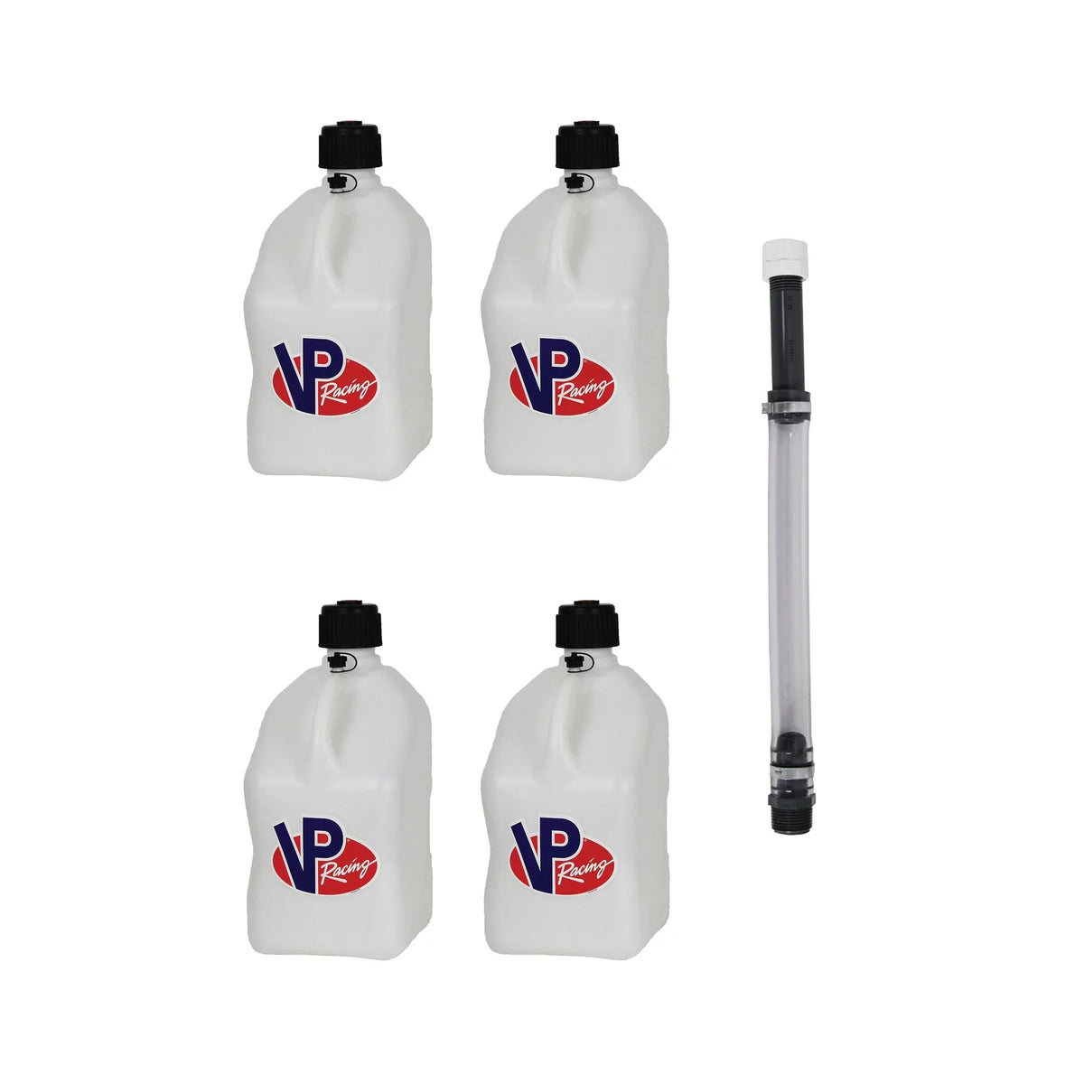 (4 Racing White 14 Fuels Utility 5.5 Pack) Hose, Jugs VP Gal w/ In Standard