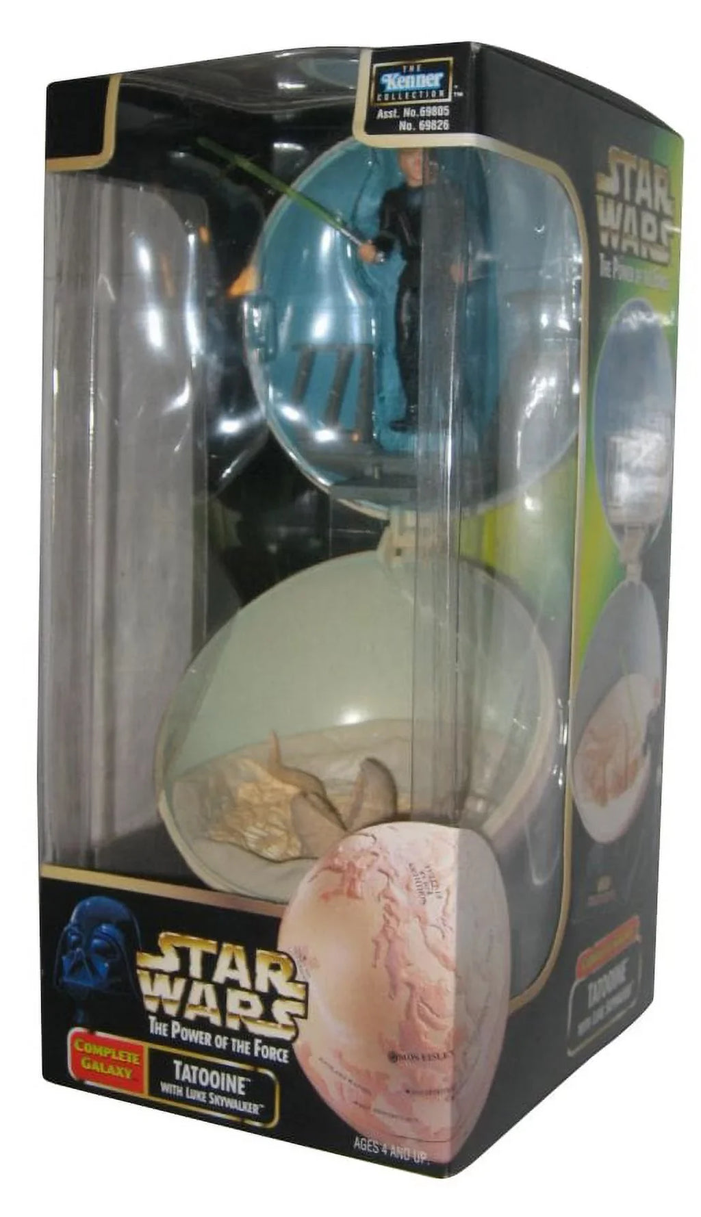force power - - - with galazy wars skywalker - - star complete tatooine the collectible series of luke