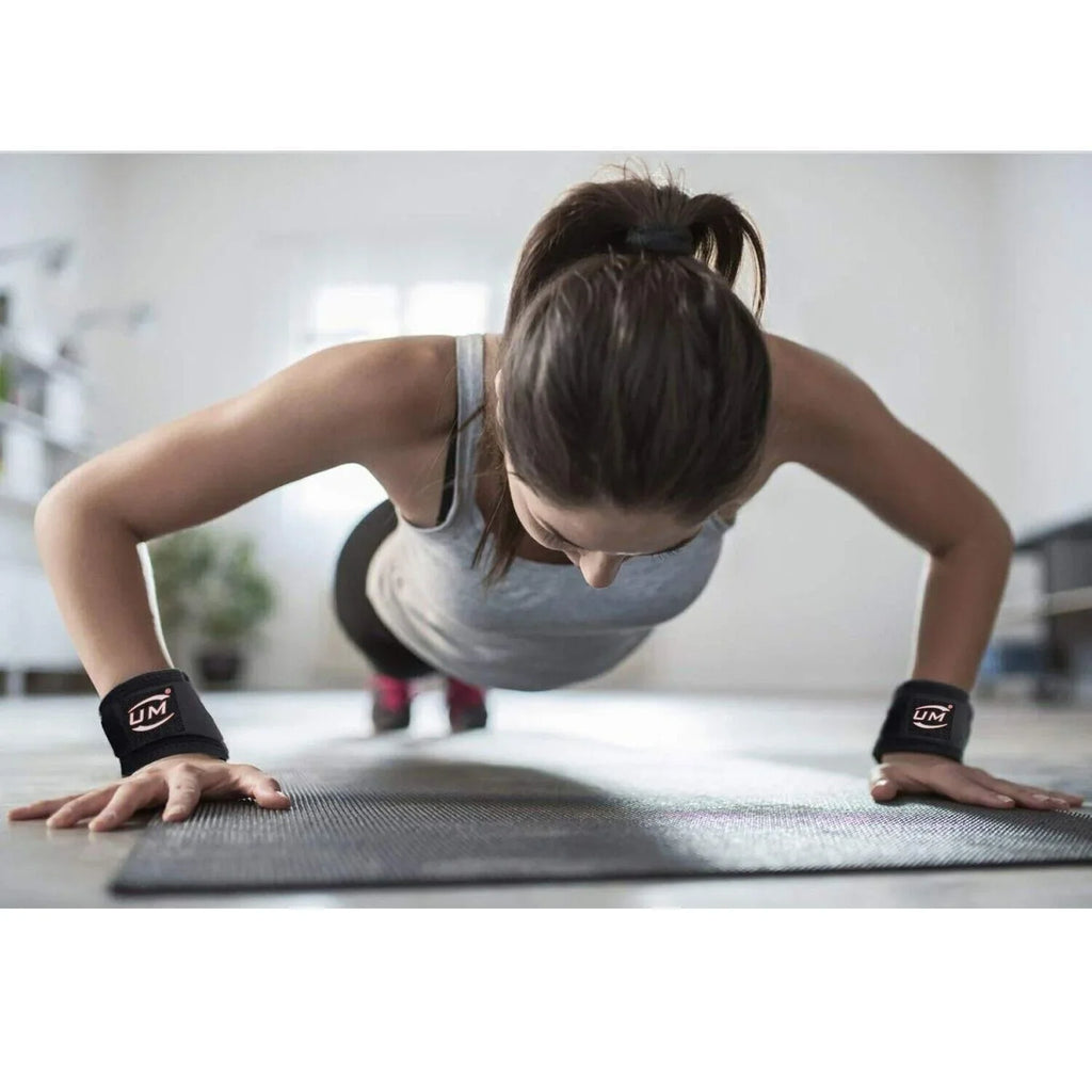Wraps Training Gym Lifting 2X Long Hand Support Workout Wrist Weight Straps