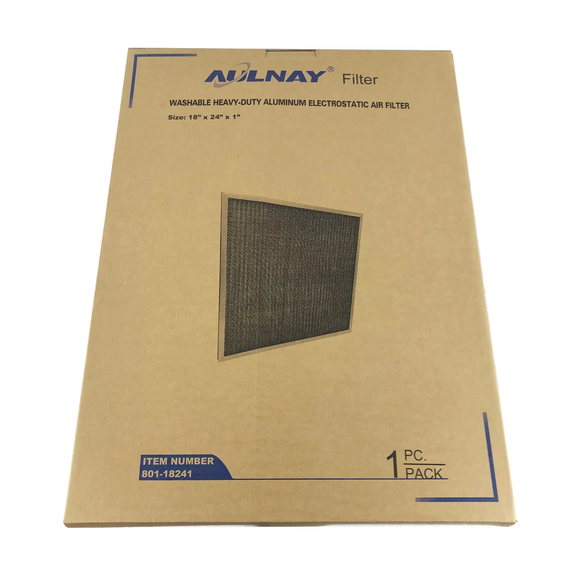 HVAC Filter Electrostatic x Aulnay Aluminum Filter, x1"), Air Air AC Washable Metal 24" Filter Furnace (18" Central