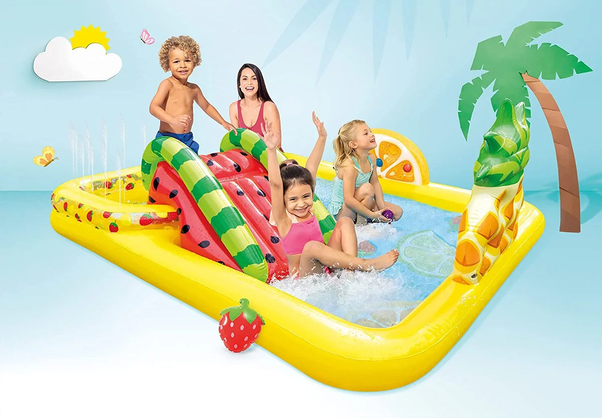 Play Multicolor Ages 2+, Center, for Fruity Inflatable