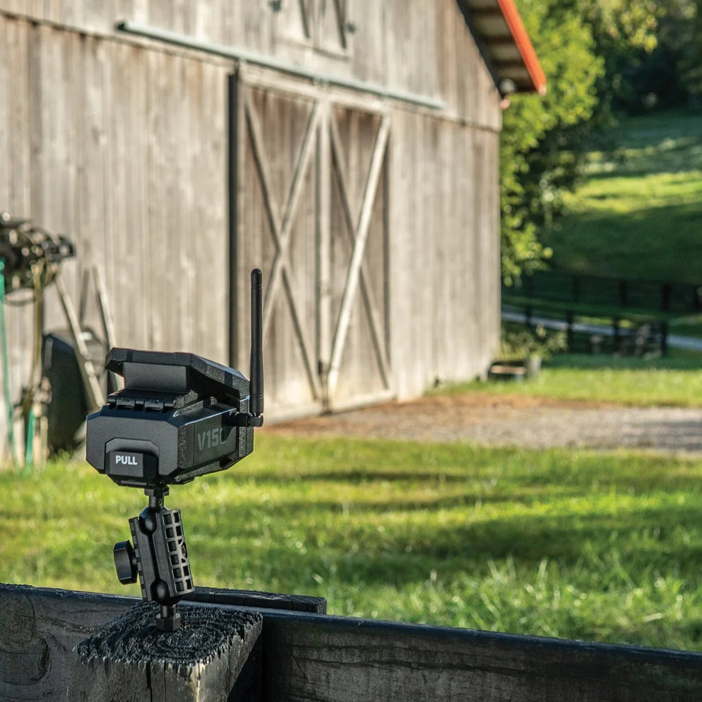 V150 Cellular Network) Solar-Powered 1202 Outdoor Security Camera VOSKER LTE Nation Wide (US