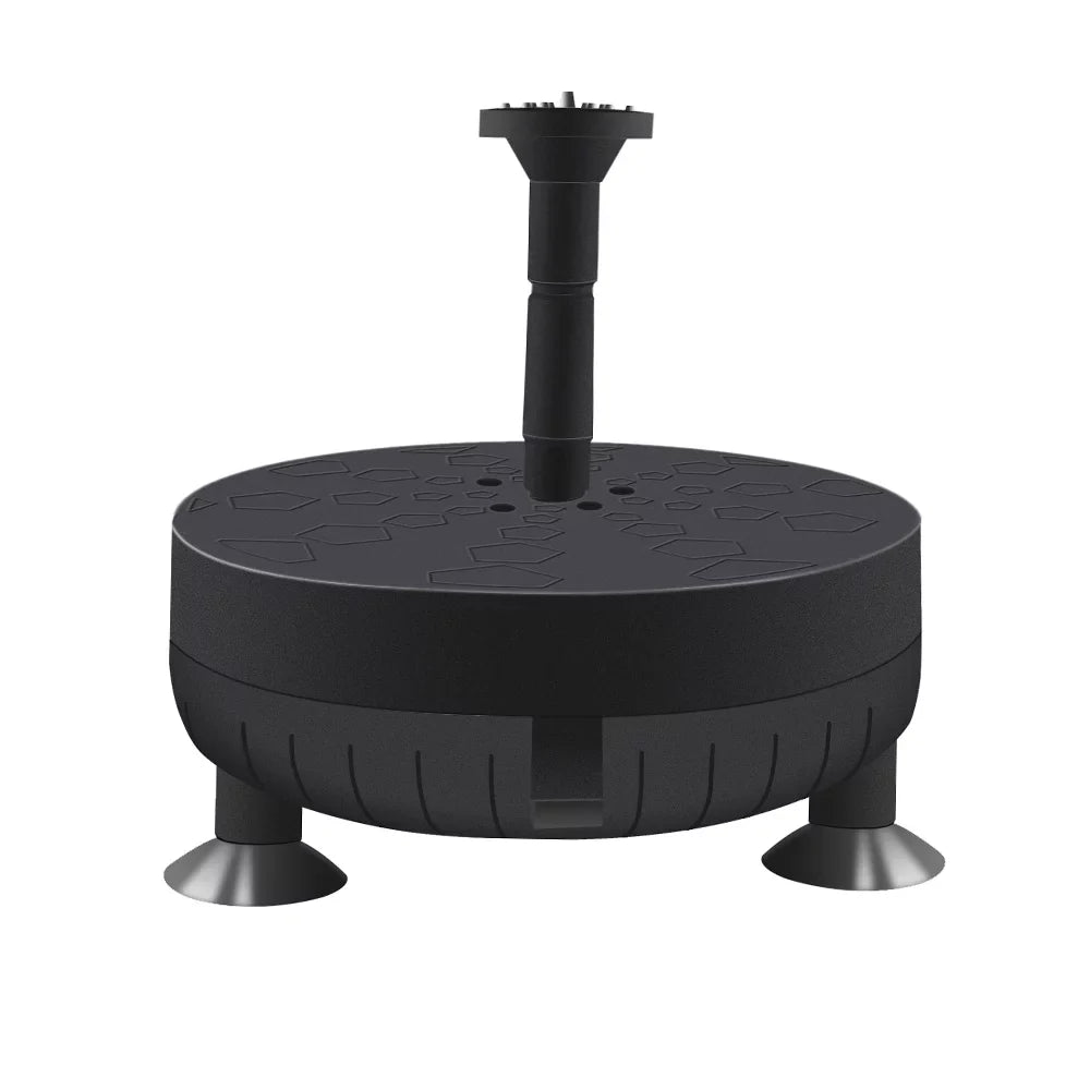 Garden Built 6V Powered Yabuy Pond Pond Solar Patio for with LED in 3.5W Pump Submersible Battery Pool Water Fountain Brushless
