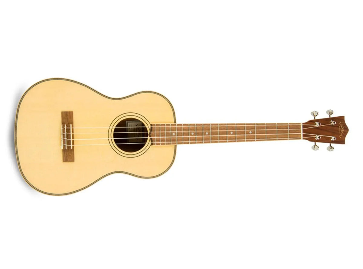 spruce Baritone Morado top Ukulele Lanikai and back side Solid