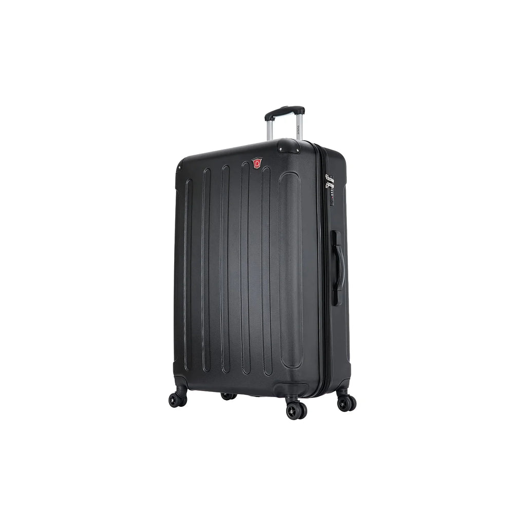 (DKINT00L-BLK) Plastic Spinner DUKAP INTELY 4-Wheel Luggage