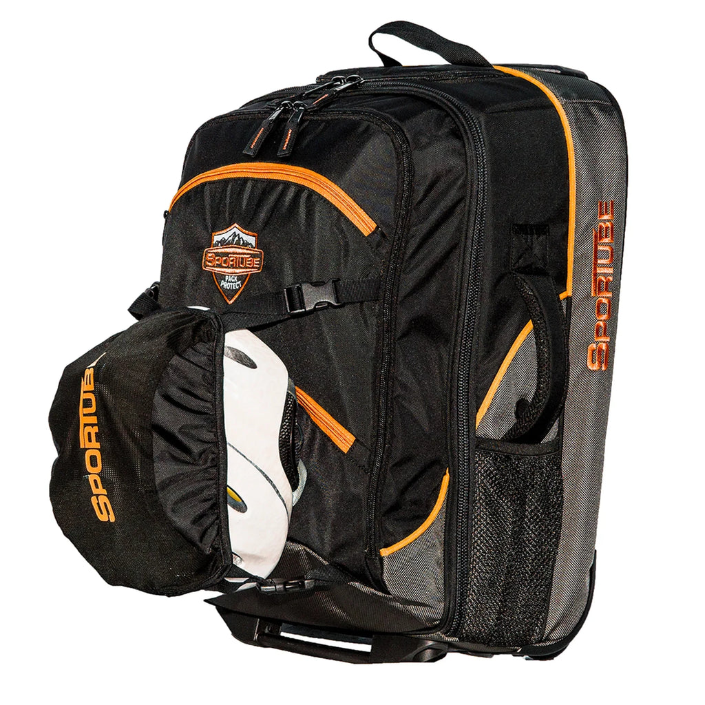 Boot On Wheeled Cruiser Cabin Orange Carry Bag, Padded Sportube Gear &