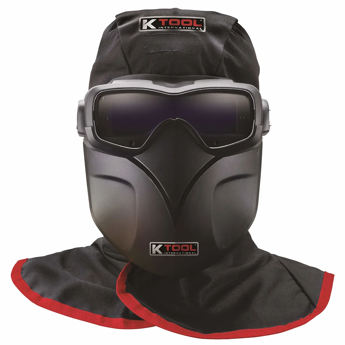 Darkening Auto for Tool Adjustable International Kit Garages, Bump and Lightweight, K /Red Repair Shops, 70046 Hood, Shield Bag, Goggle 5-13 Shades, Carrying Fire DIY, and Welding Cap, Retardant