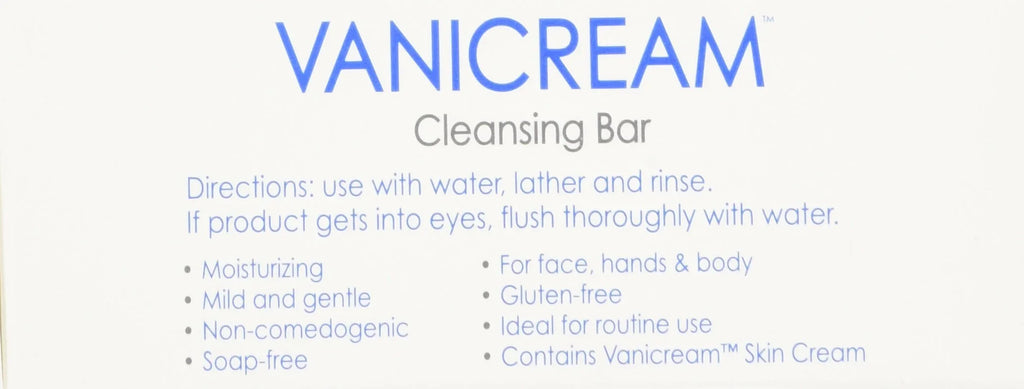 Oz Pack Bar Vanicream Sensitive 3.9 For 4. Cleansing Skin, Of