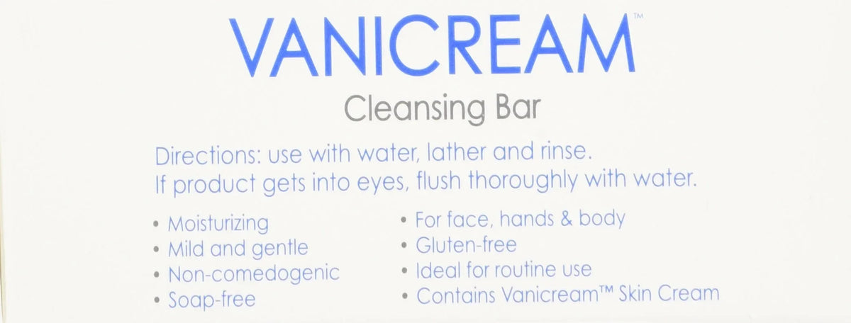 Oz Pack Bar Vanicream Sensitive 3.9 For 4. Cleansing Skin, Of