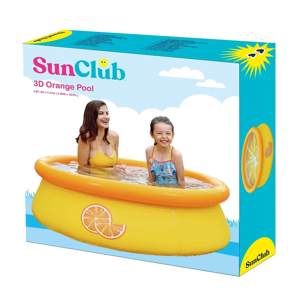 & JLeisure Pack) Orange (2 Pool Set Swimming Outdoor Inflatable Prompt