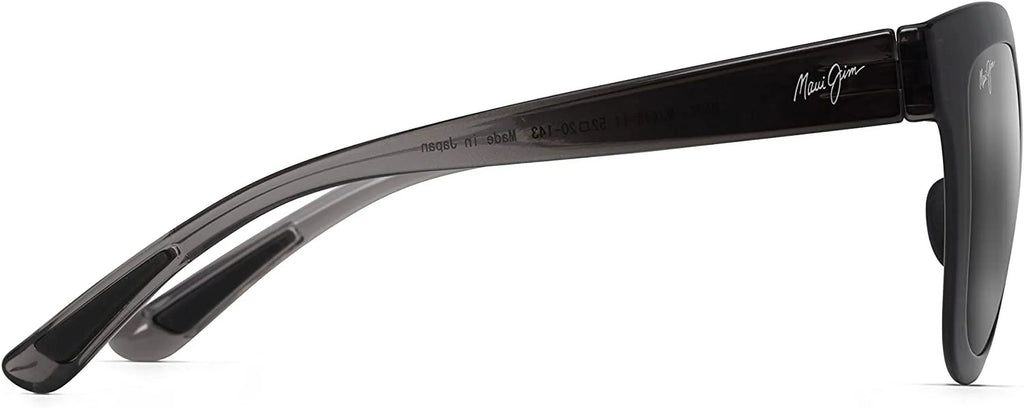 Translucent Jim Medium Classic Women's Grey, Maui Grey/Neutral Polarized Anuenue Sunglasses,