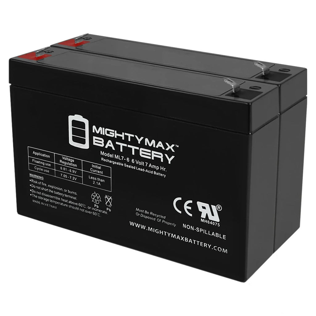 MM-GB81A - 6V Battery Pack Motos SLA 12v 2 for F1 Mini 7Ah Go-Kart