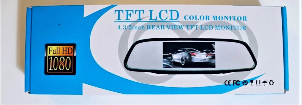 Up 4inch Back W Camera, To Ignition Canadamotorking Wires Hold JPH-4C303 Camera, Bracket Rear View Coil Mirror 4AMCA
