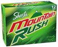 (Pack MOUNTAIN of Cans RUSH Citrus Shasta Soda 24) Pop, 12-Ounce