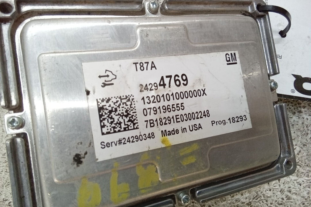Transmission Control OEM Pre-Owned (Good) Chevrolet Express 2500 24294769 Van 2019 Module