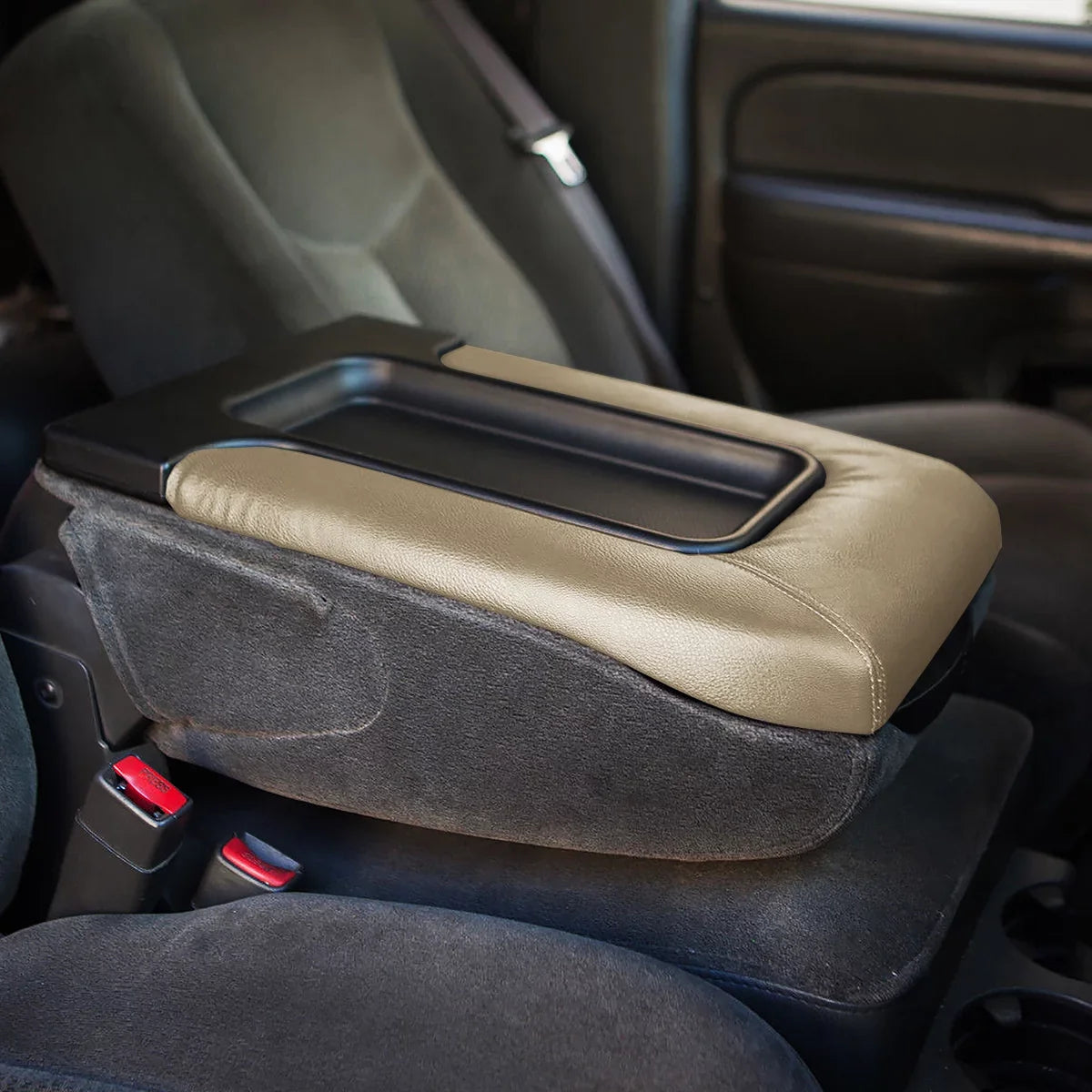 2007 Lid 2001 03 Sierra For Armrest 02 04 Silverado Beige Truck to Repair Center Escalade 05 Pickup 06 Assembly Console Kit