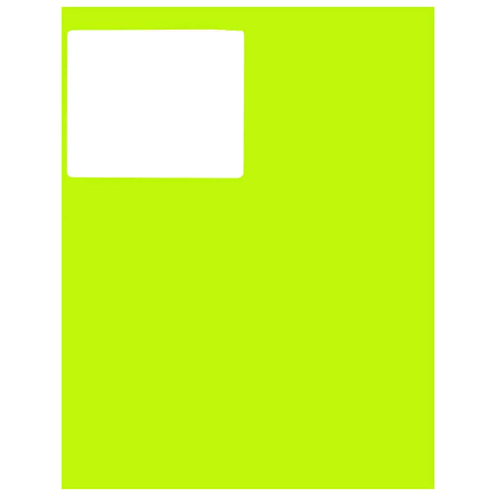 Paper 4, Fluorescent Green, Pack 120 per Large, x Envelope JAM 1/3 & Neon Labels, Address 3 Shipping