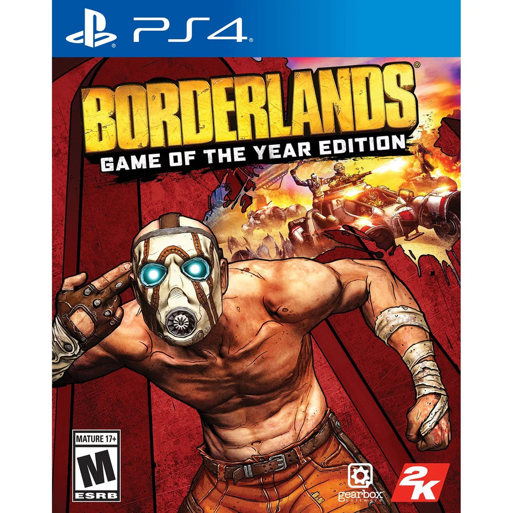 2K, 4, Borderlands PlayStation Goty, 710425574894