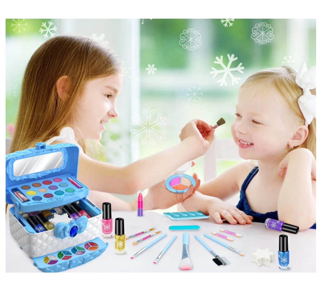 Makeup Frozen Make Play Theme Real Toy Kit Girl, for Kids Up