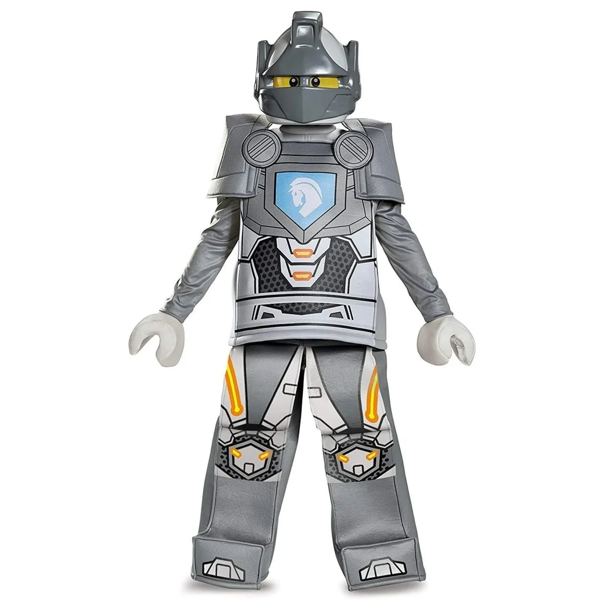 Lance 4/6 S Nexo Disguise Detachable Knights Boys Prestige Shoulders Mask size Lego Costume Pants