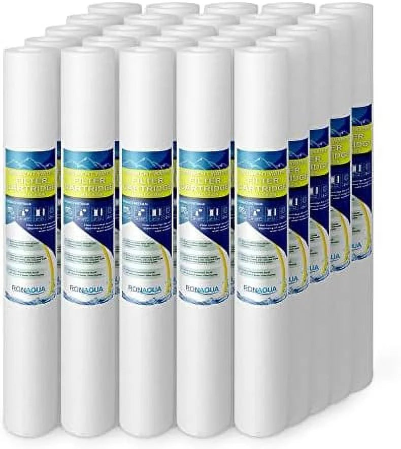 FPMB520, Polypropylene Fits Standard 20” Of X FPMB5-20, X Layers Pack With Whole Filtration Filter House SDC-25-2005/4, 10 Sediment -Blown Housings. 2.5” 2.5” 25 Four 20” Micron VX05-20 Compatible