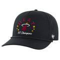 Star - OSFA Men's Global Champs Hat Miami Heat '47 Hitch Adjustable