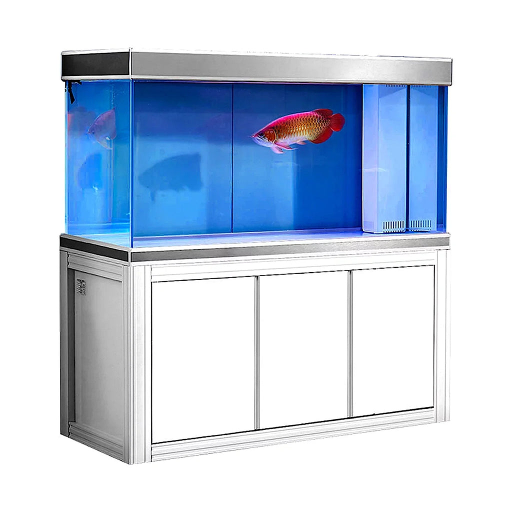 All-in-one and Dream Aquarium Silver Aqua Gallon Tempered Glass 200 White