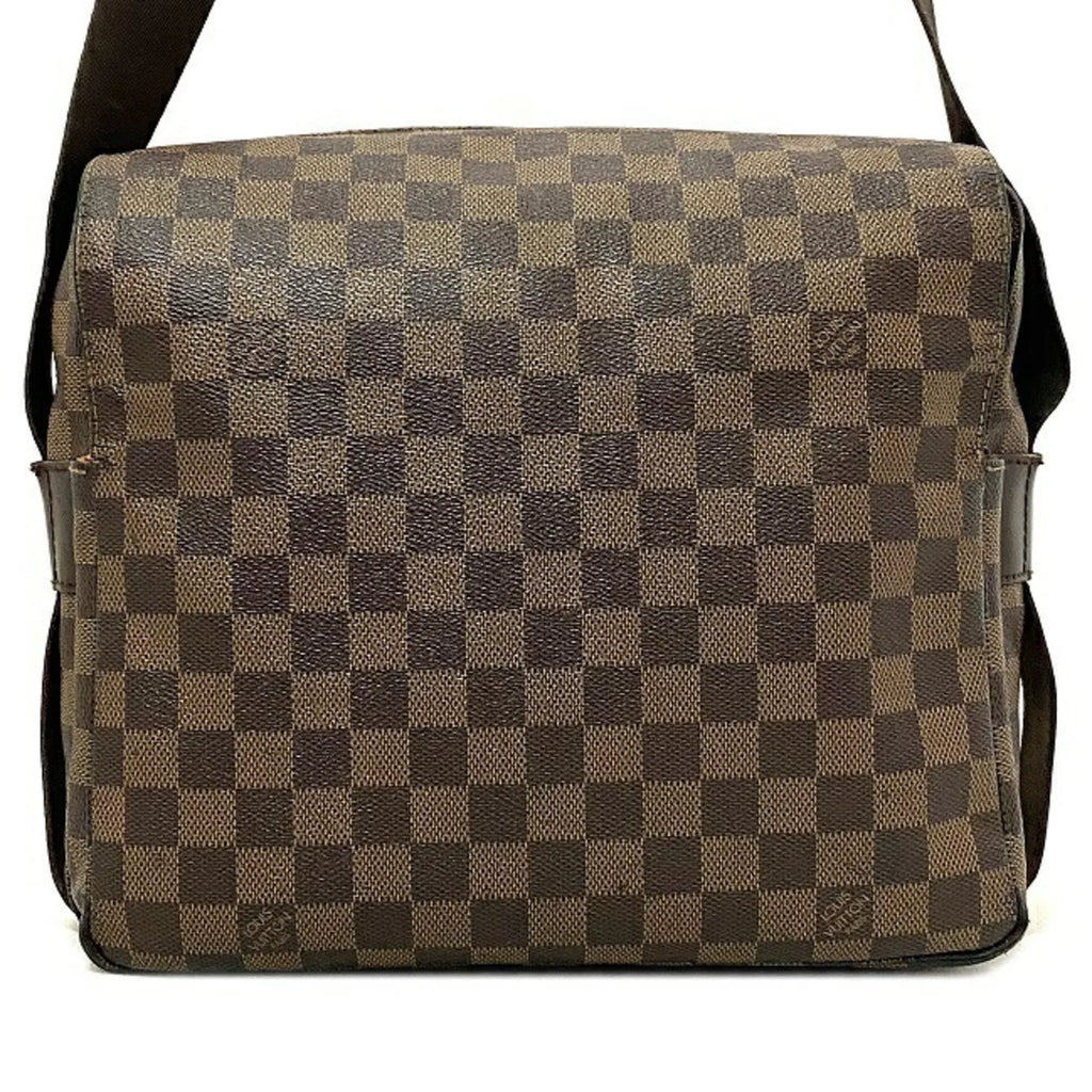 Pre-Owned Damier (Good) Vuitton Louis SR0055 Brown VUITTON Ebene Shoulder Bag N45255 LOUIS Naviglio
