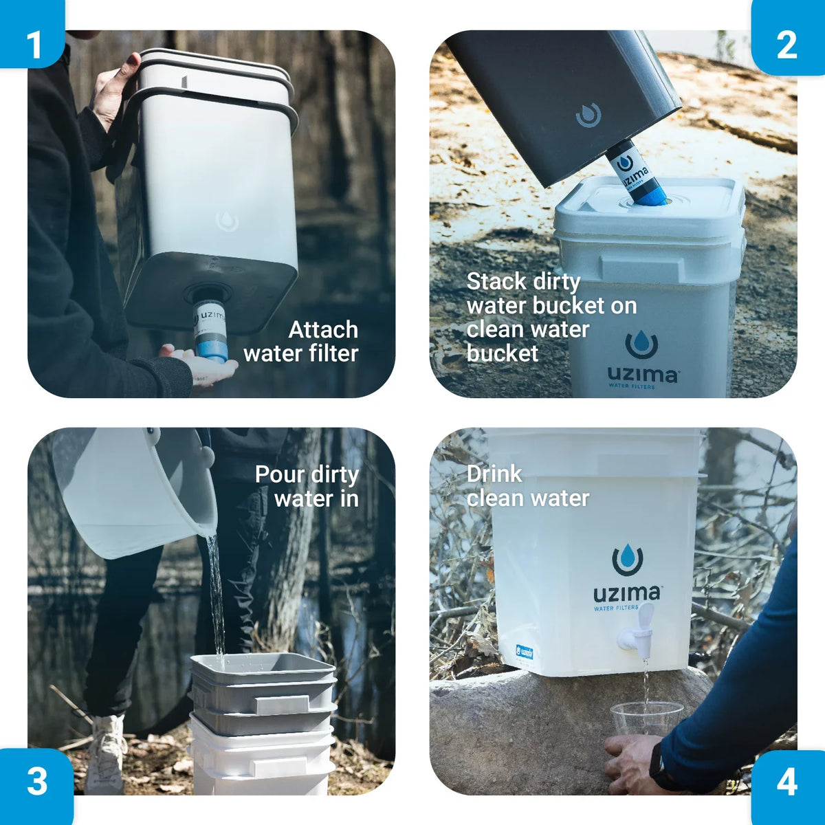 filter water filter for water drinking UZ-2 system, camping filter hiking travel Uzima alternative camping, portable water water purification to and filter systems, water and backpacking,