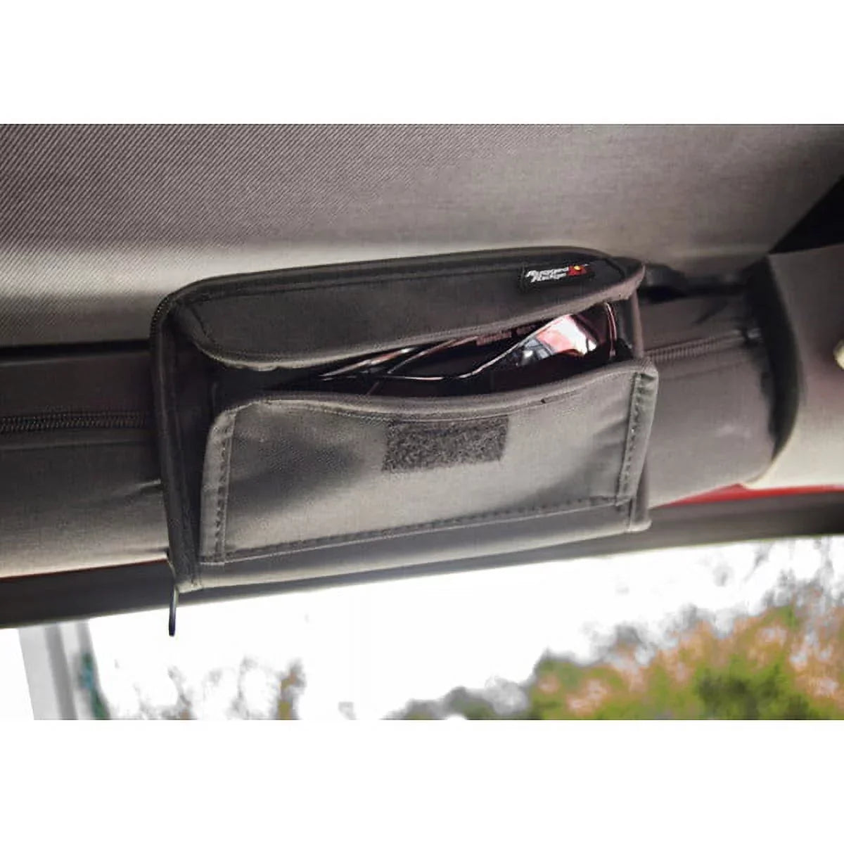 Roll Holder; Jeep 12101.52 55-21 Storage CJ/Wrangler Sunglass Bar Ridge Pouch, Rugged