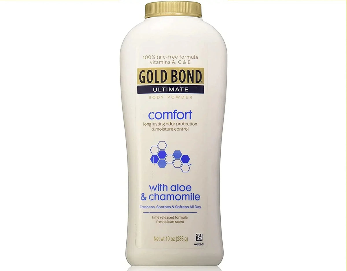 Gold Comfort (Quantity 6) 10.0 Powder Aloe Ultimate Body of Talc-Free Bond oz.