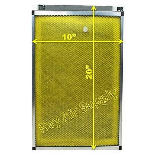 Pads Pack) Replacement RAYAIR SUPPLY with (3 Filter Cleaner Air MicroPower Compatible Guard 10x20