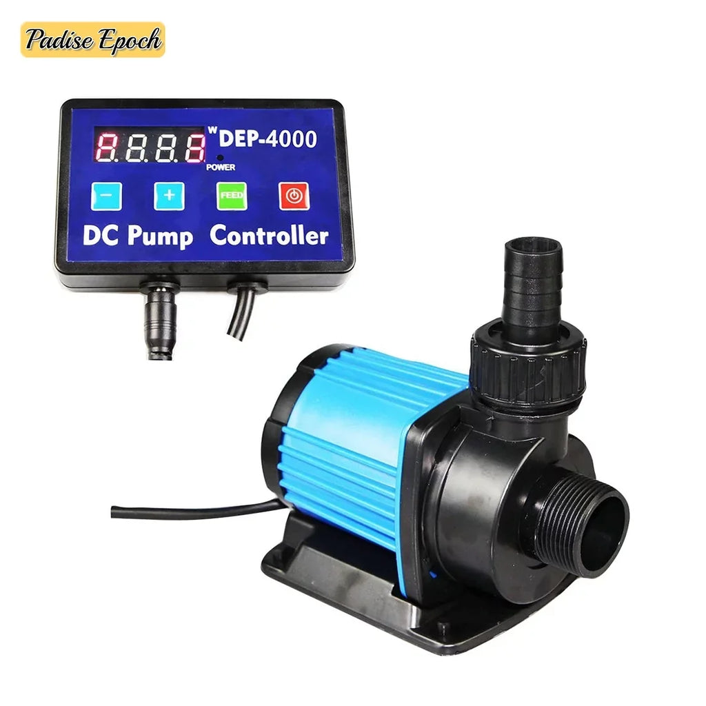 1052 Circulation Return with Memory Water Sump Controller Feeding Aquarium Fountain Tank with and for 24 and Mode DC Pump Pond Function Submersible and Pump Fish Inline GPH V Quiet