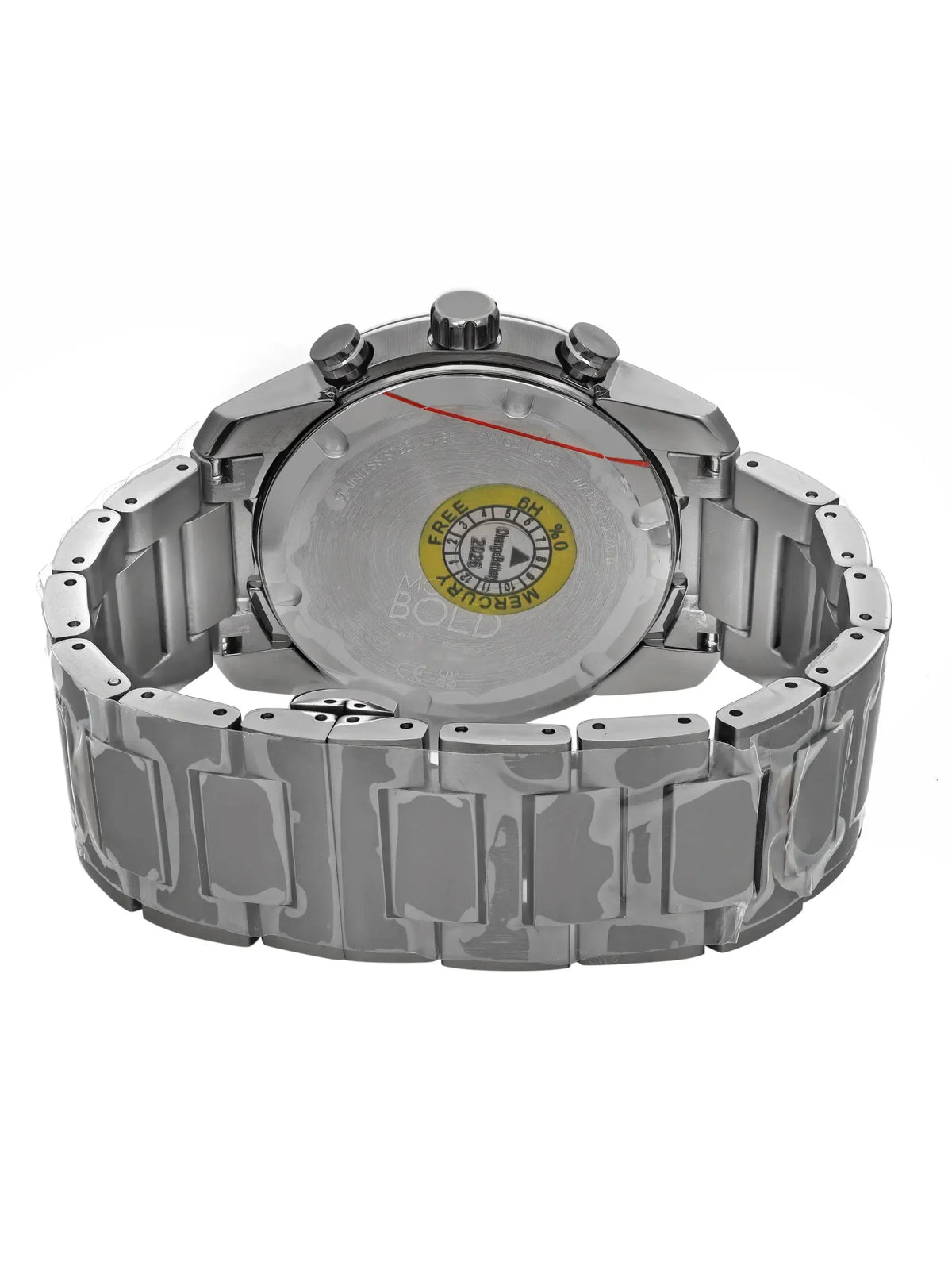 Watch Chronograph Quartz Bold 44mm (Without 3600867 Men Movado Box) Verso