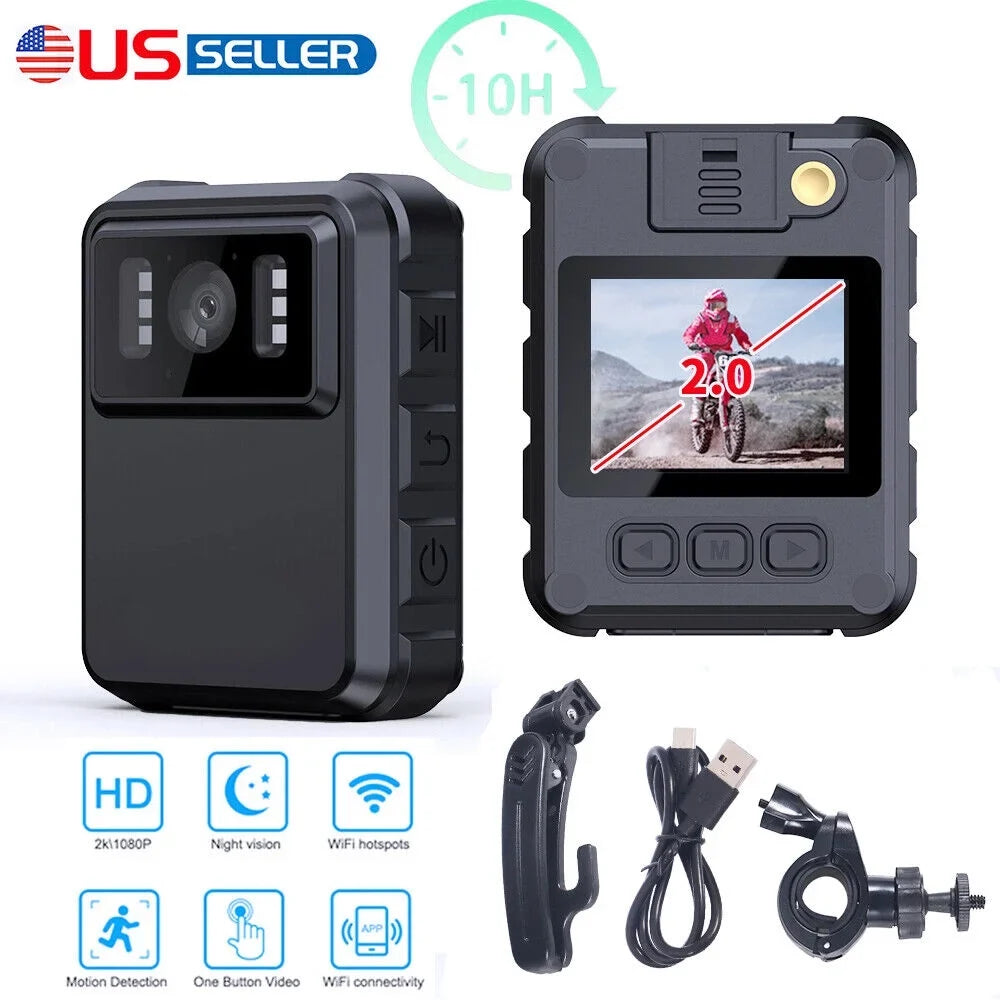 Camcorder 1080P IP67 2" HD Screen WiFi LCD Cam Helmet 300W Record 128G Loop Full Action Colour Support Memory Waterproof Jahy2Tech