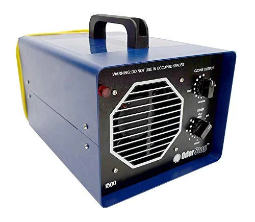 Square Ozone and as Medium - Feet+, 1500 for OS15001 Air for Purifier Small 1 Bedrooms, OdorStop Such and Areas Plate Ozone Rooms, Hotel to Purifying Spaces with of Attics Large Deodorizing