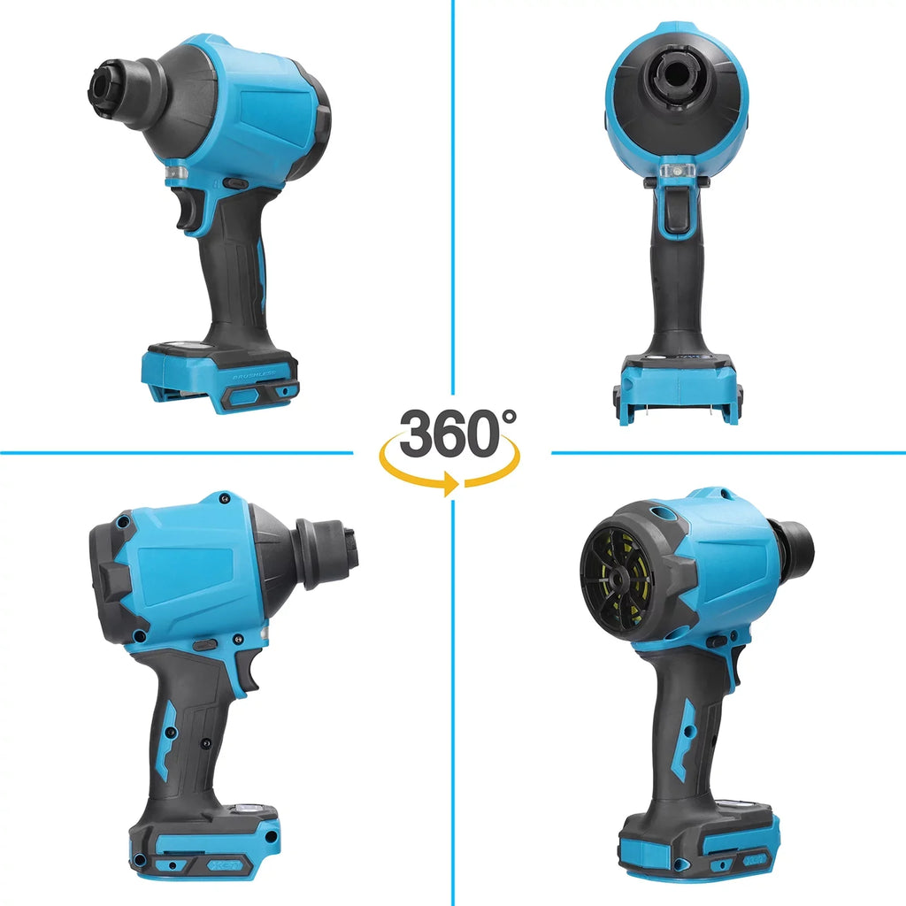 for Narrow-space Air Dust Cleaning. Effective Rechargeable Electric Blowing Inflator Cordless and - Dust moobody Machine