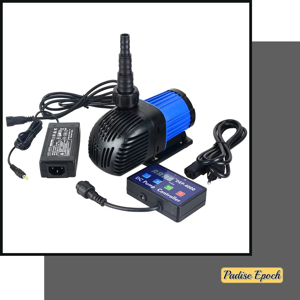 1052 Circulation Return with Memory Water Sump Controller Feeding Aquarium Fountain Tank with and for 24 and Mode DC Pump Pond Function Submersible and Pump Fish Inline GPH V Quiet