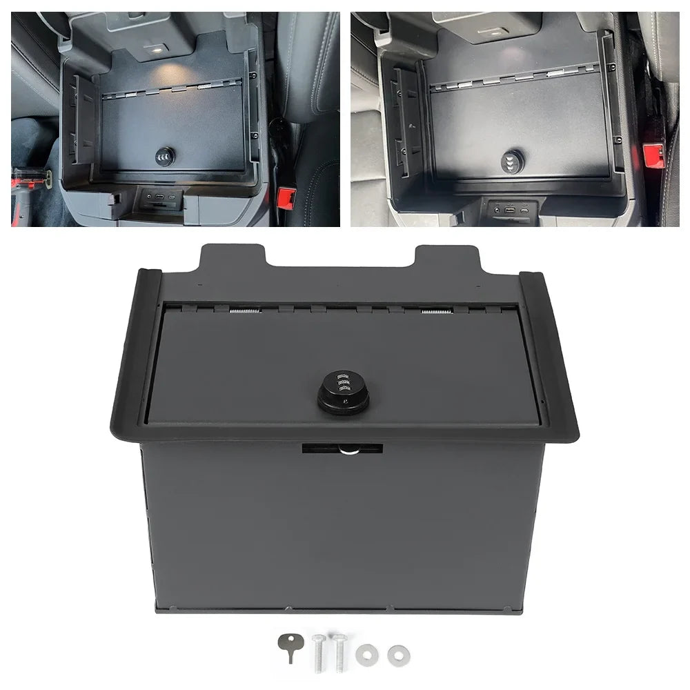 Sierra 3500 Silverado 19 HD Box W/Lock 84081567 Console 20 Gun Console 2500 Safe 21 Center Kojem Chevy HD Vault for 22 1500