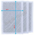 RAYAIR Replacement with SUPPLY (3 Pack) Filter 12x12 Compatible Air WHITE Pads MicroPower Guard Cleaner