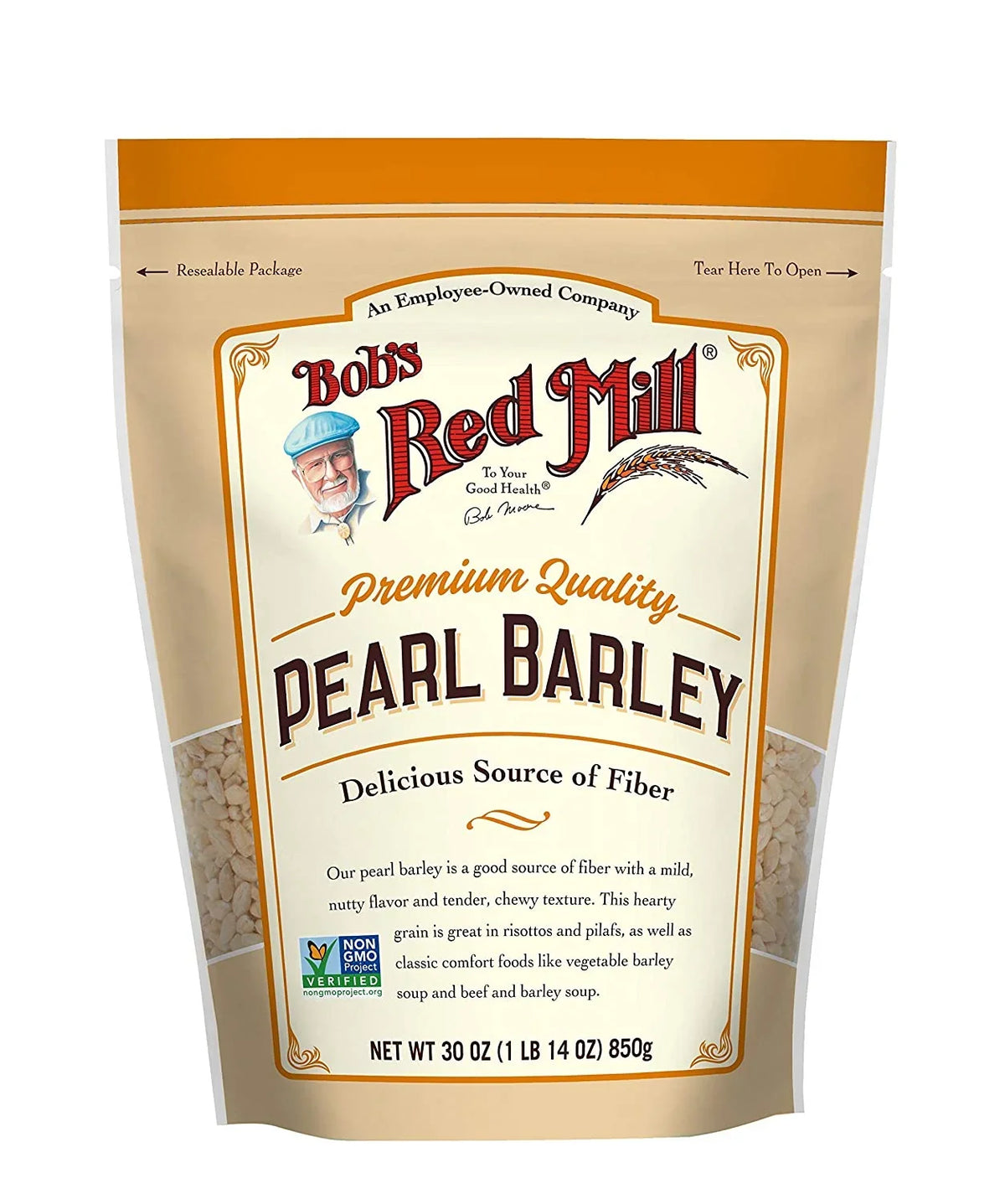 Mill Red Bobs (Pack of 30 Pearl Barley, 4) Ounce